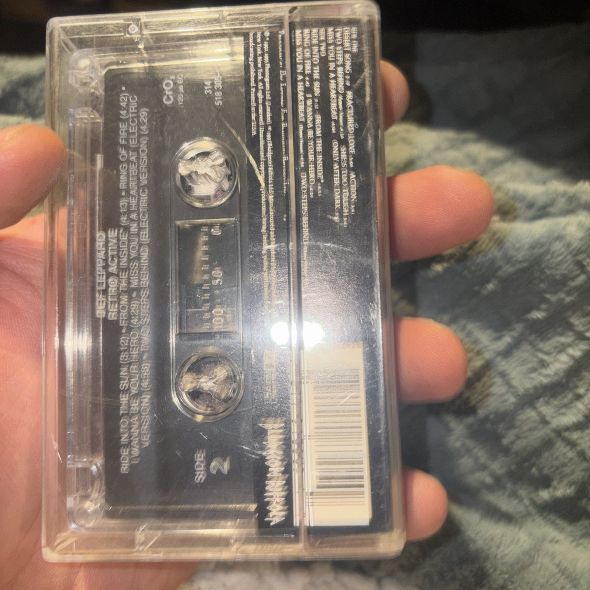 Retro Active by Def Leppard (Cassette, Oct-1993, Mercury)