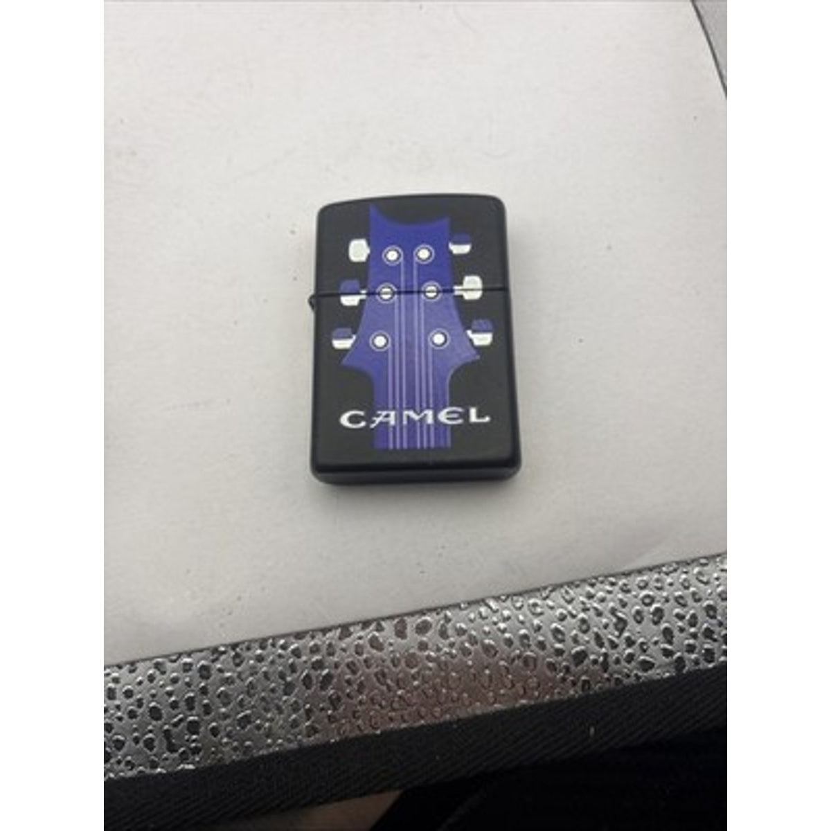 ZIPPO 1995 CAMEL GUITAR 6 STRING BLACK MATTE LIGHTER UNFIRED IN BOX G446