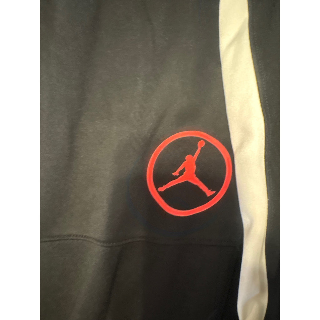 Jordan Men's Track Jacket and Pants Set Black White, Size xl