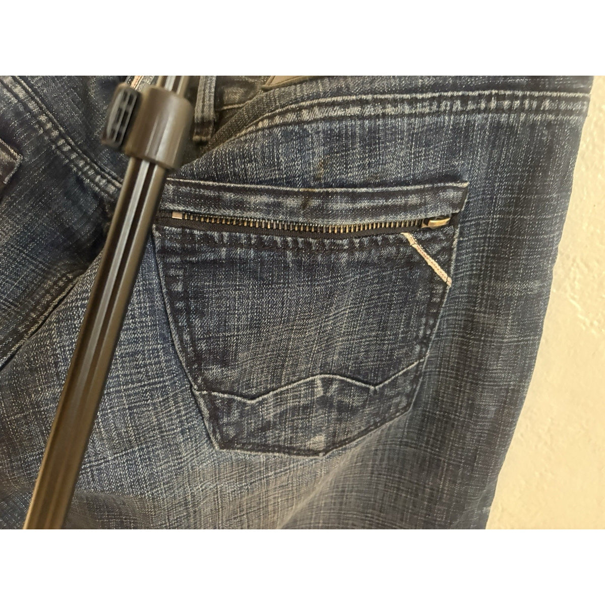 Cult of Individuality Greaser Moto Japanese Selvedge Jeans 40x34 650‑15B‑347B