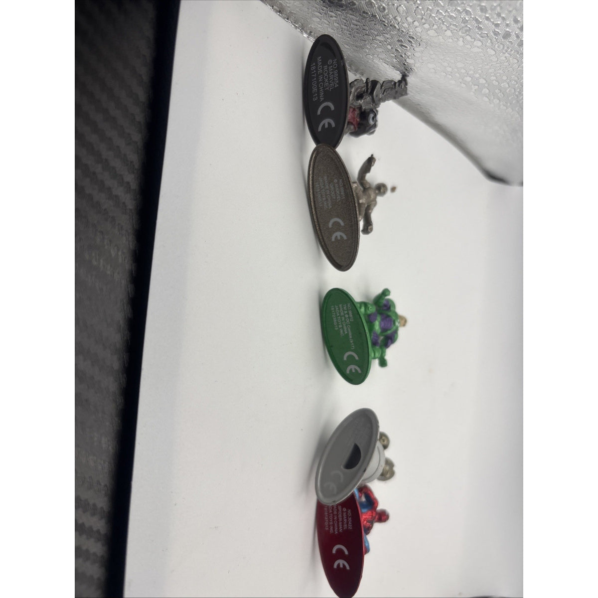 Marvel Metal Figs Set of 5 Toys Nano Metalfigs Die-Cast Metal Figures Lot