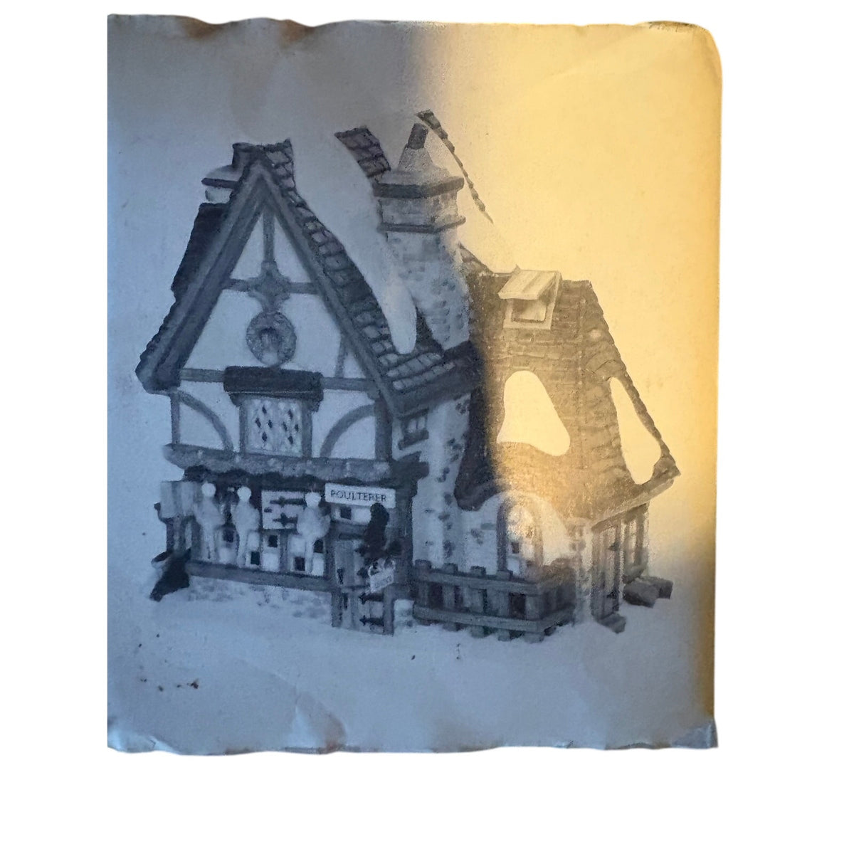 Heritage Village Collection Dickens' Village Series Poulterer Miniature Decor
