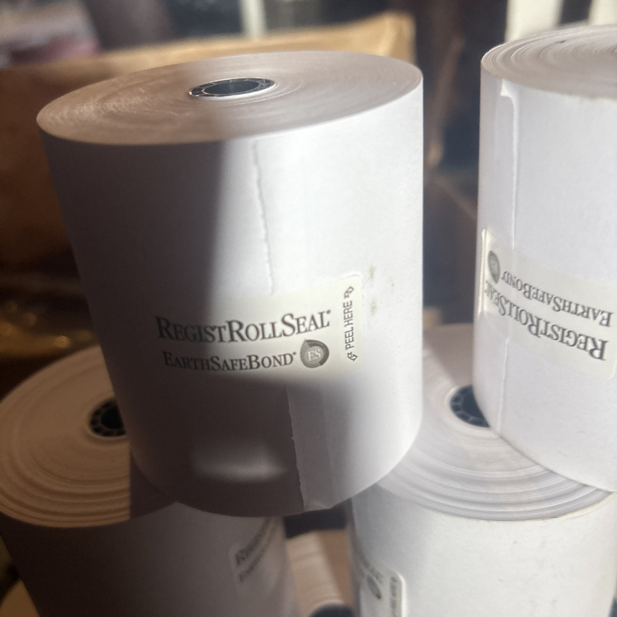 PosPaperRoll 883500 3in x 165ft 1-Ply Bond Paper Roll - 19 Rolls