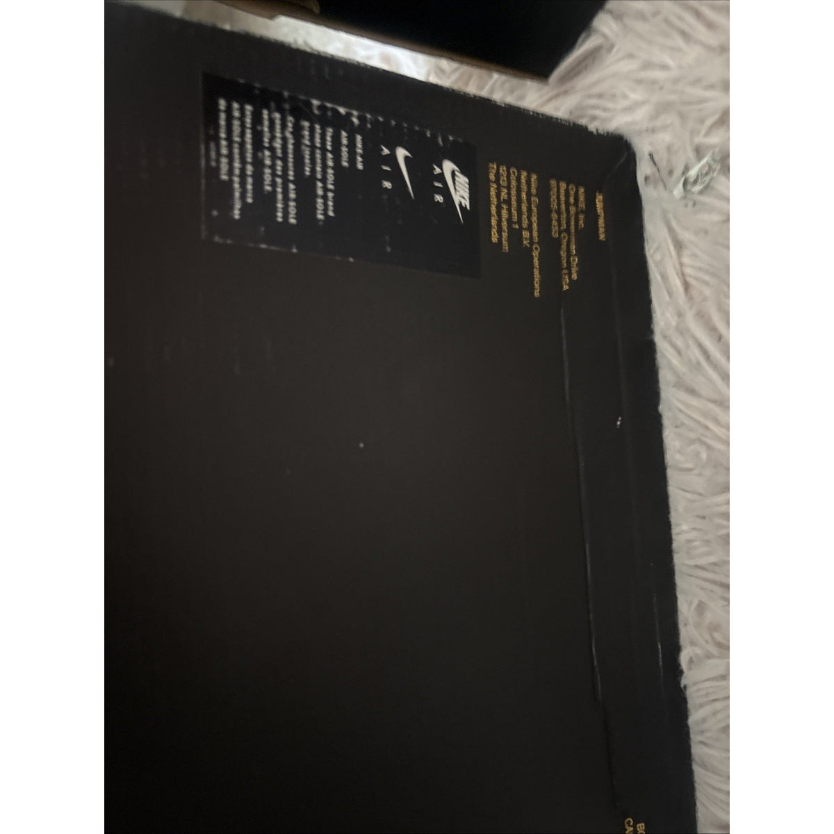 Size 11.5 - Air Jordan Mars 270 Black Gold