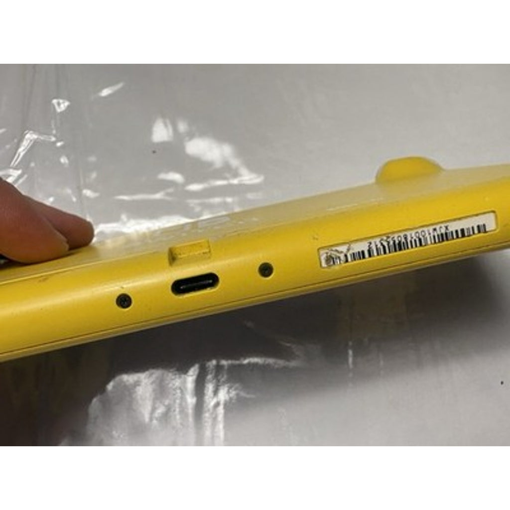 Nintendo Switch Lite Yellow Handheld Console 32Come With Charger And 32 Gb Card