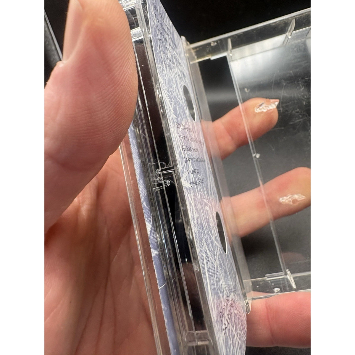Sting, Mercury Falling (A&M Cassette) B3