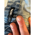 FASHIONNOVA Women's Jeans 16 Blue Denim Split Hem Casual Pants