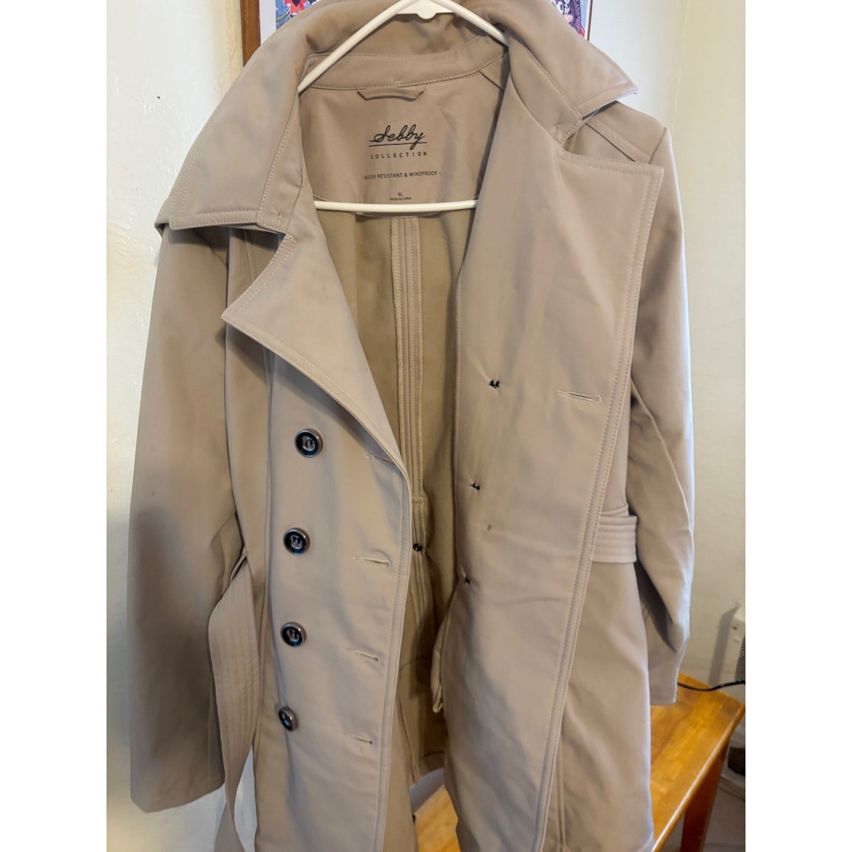 Sebby Collection Women's Trench Coat