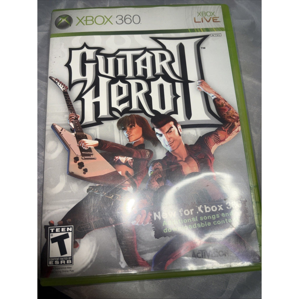 Guitar Hero II (Microsoft Xbox 360, 2007)