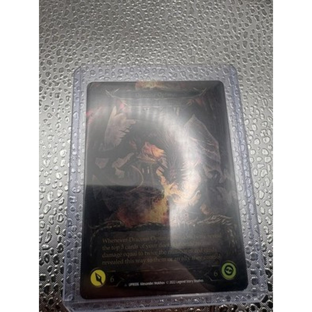 Invoke Dracona Optimai Dracona Optimai (Marvel) foil double side card lp