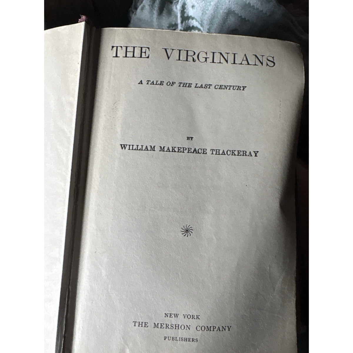 Vint The Virginians By William Makepeace Thackeray Hardcover
