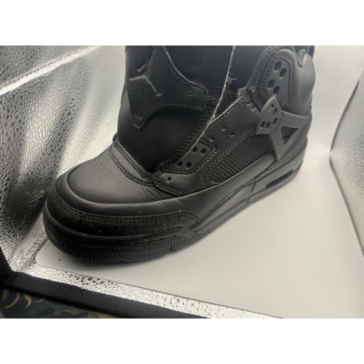 Size 6.5 (GS) - Jordan Spizike Mid Black Cat