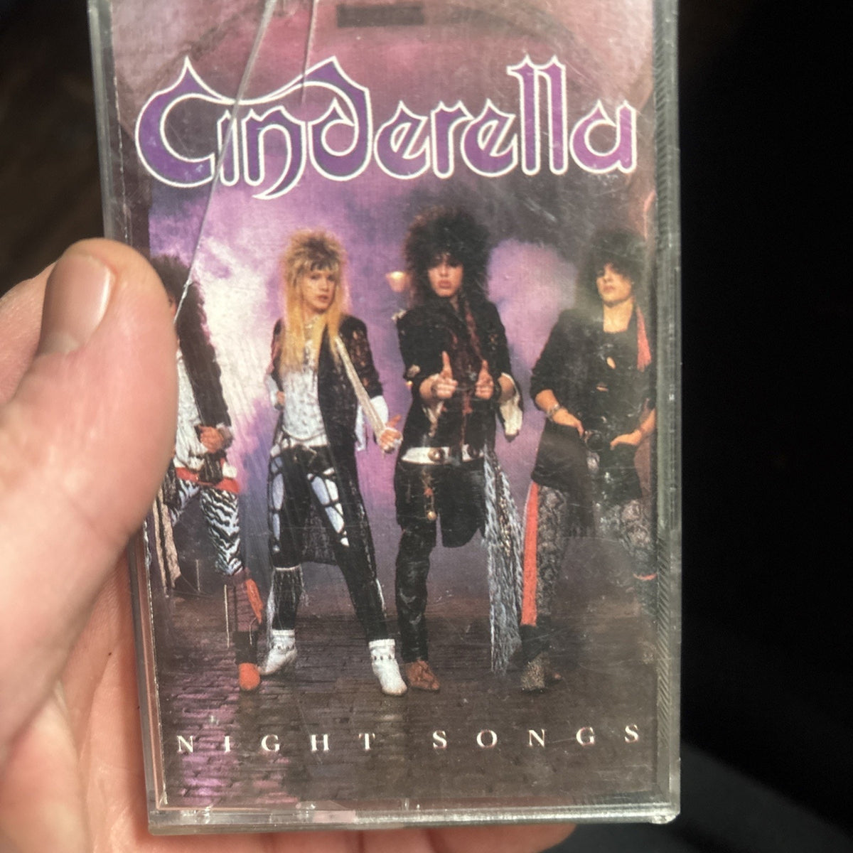 Night Songs by Cinderella (Cassette, 1990)