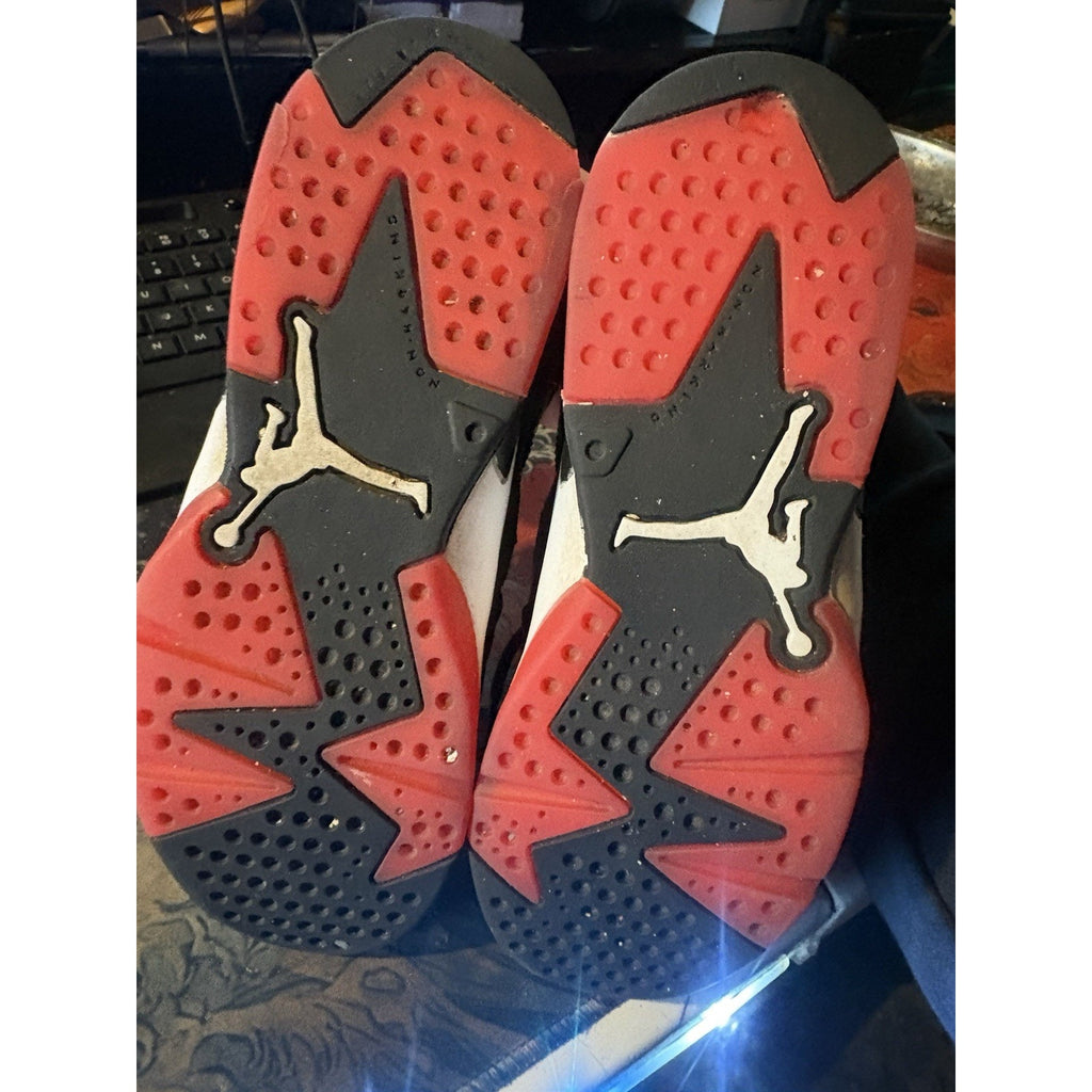 Red And Black Kids 2 Y Jordans