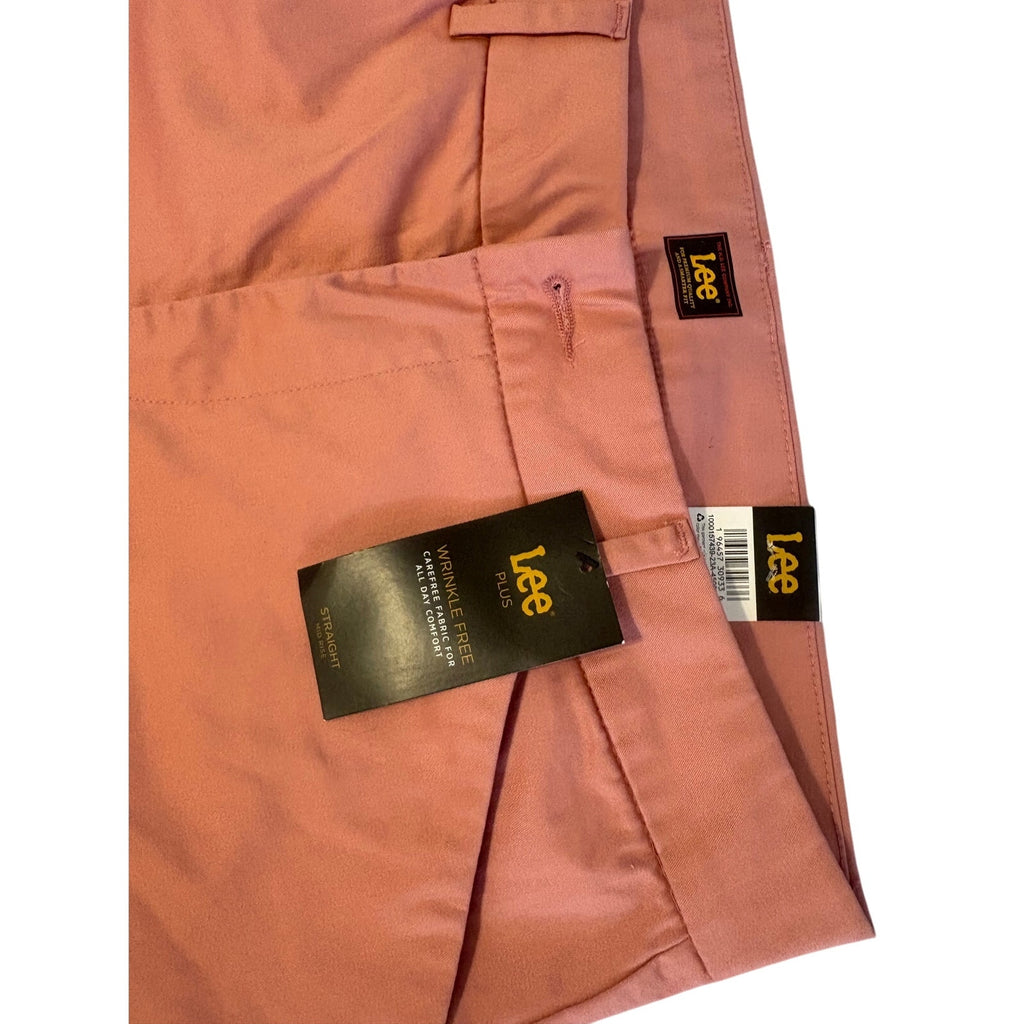 Lee Women's Mallory Chinos 18W Medium Pink Casual Pants