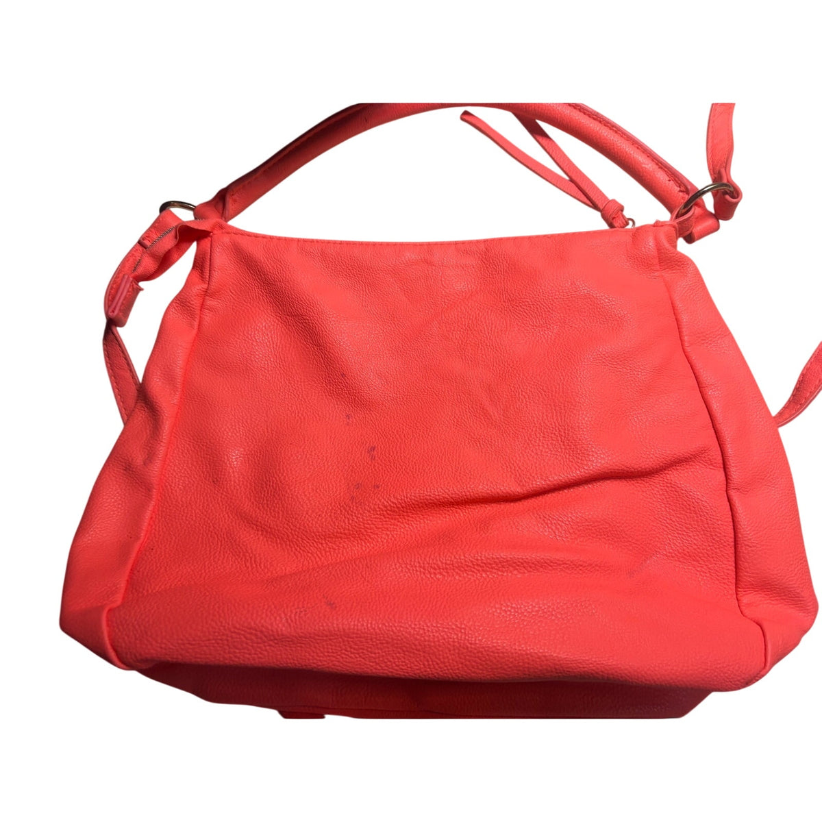 H&M New York Amsterdam London Shoulder Bag Casual Women's Orange Gold