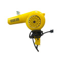 STYLIST 1250 Hair Dryer Retro Vintage Solid Yellow Black