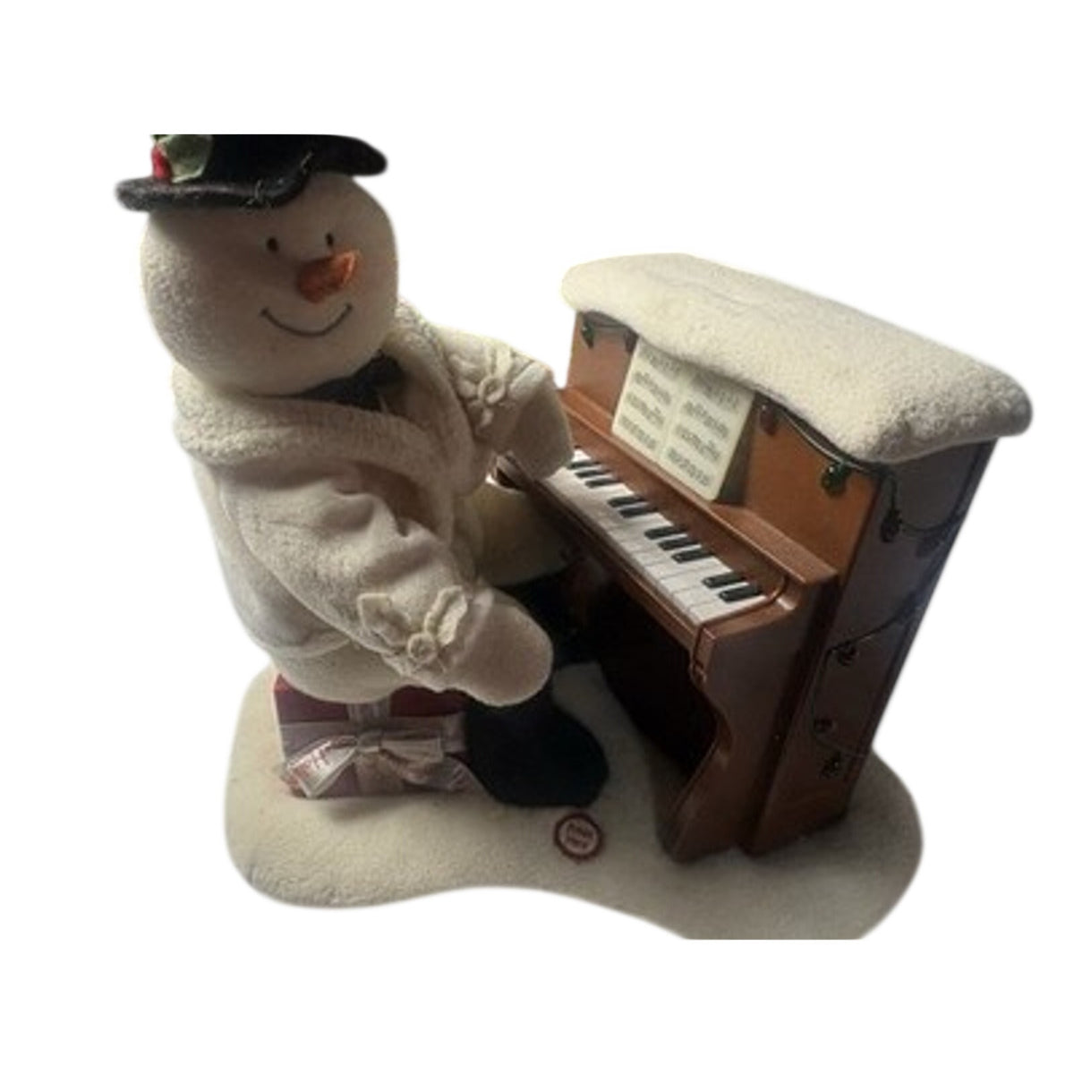 Vtg Jingle Bells Hallmark 2005 Pals Piano Snowman Tested Works Excellent