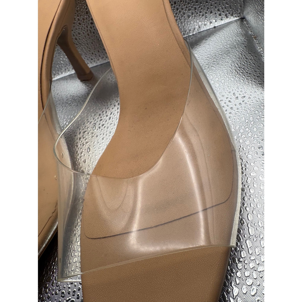 TARGET Women's High Heels in Tan and White, Size 11