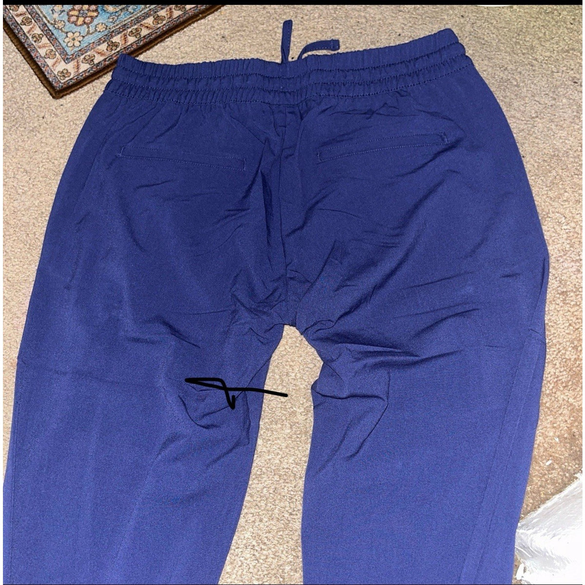 Women’s Blue Scrub Pants 31” Waist NEW Sealed Medical Nursing Uniform Workwear