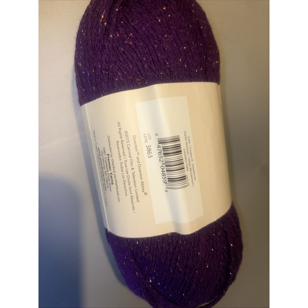 designer yarn downtown abbey lady mary color centelleo dalia