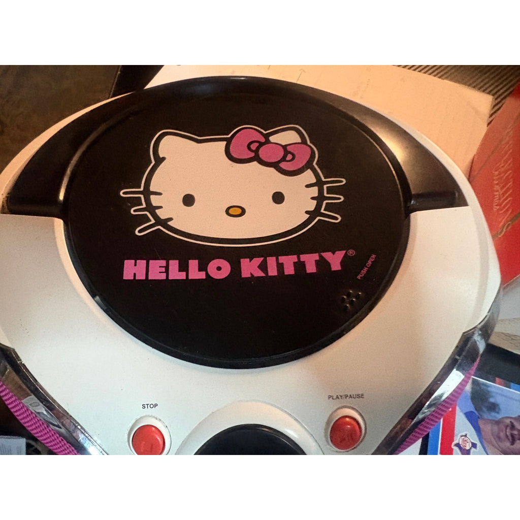 Hello Kitty Boombox CD Player Portable Electronics