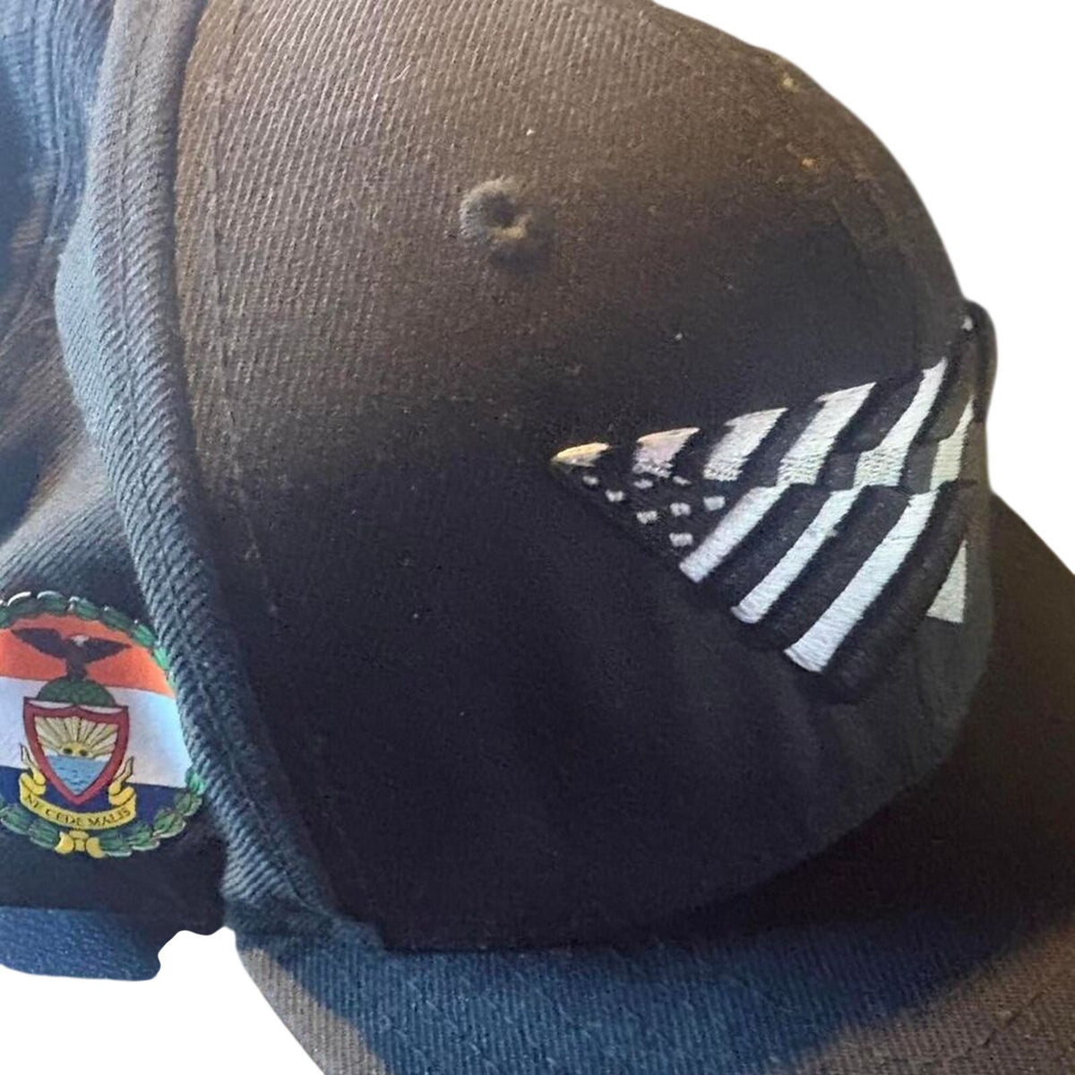 New-era Men's Black and Navy Hat