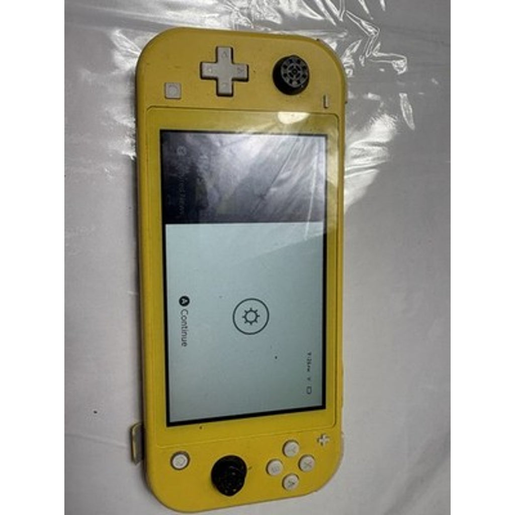 Nintendo Switch Lite Yellow Handheld Console 32Come With Charger And 32 Gb Card