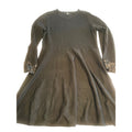 Jason Wu Long Sleeve Dress Black XL Sequin Cuffs Evening Wear