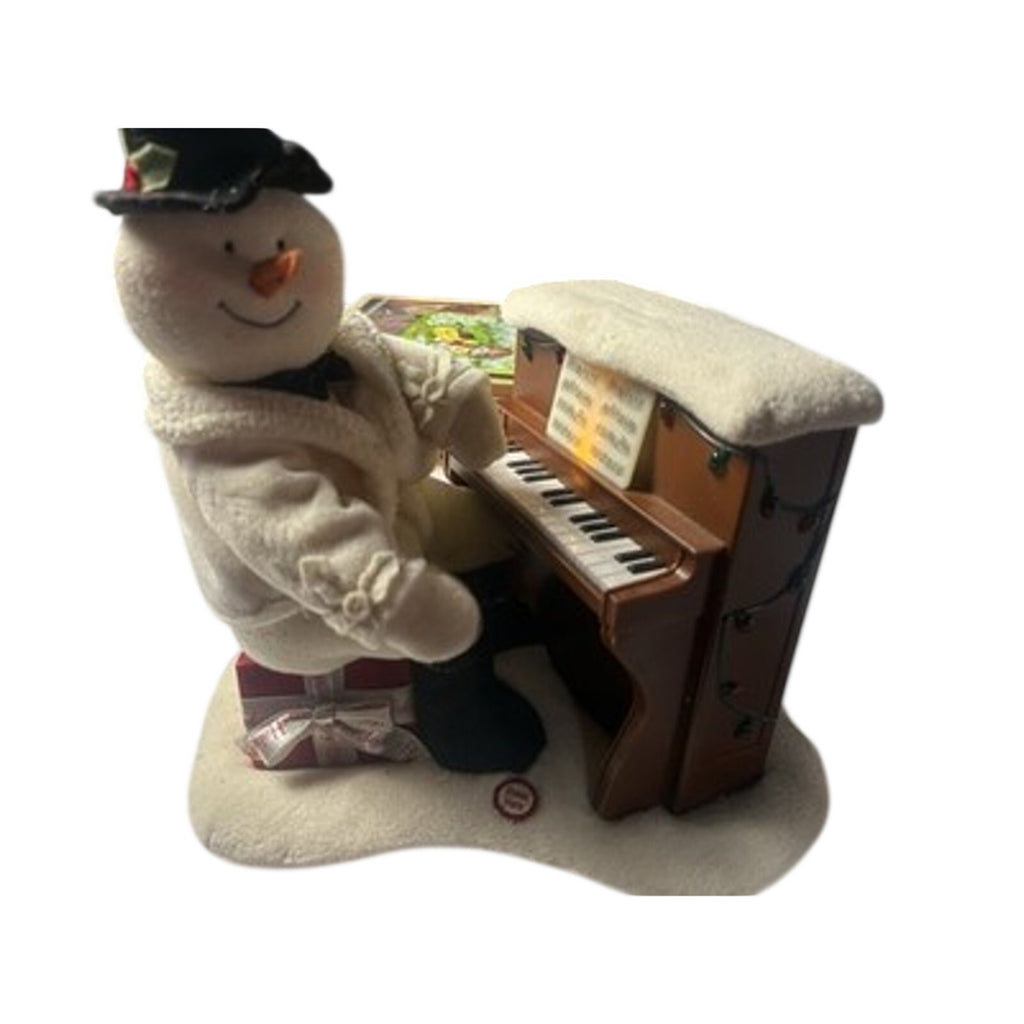 Vtg Jingle Bells Hallmark 2005 Pals Piano Snowman Tested Works Excellent