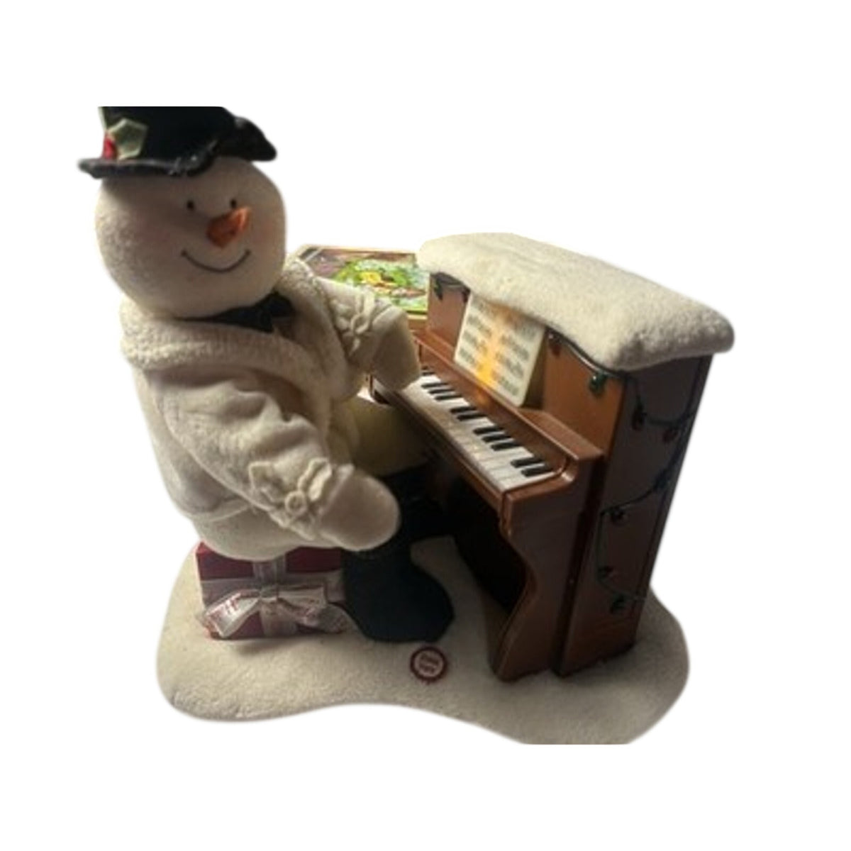 Vtg Jingle Bells Hallmark 2005 Pals Piano Snowman Tested Works Excellent