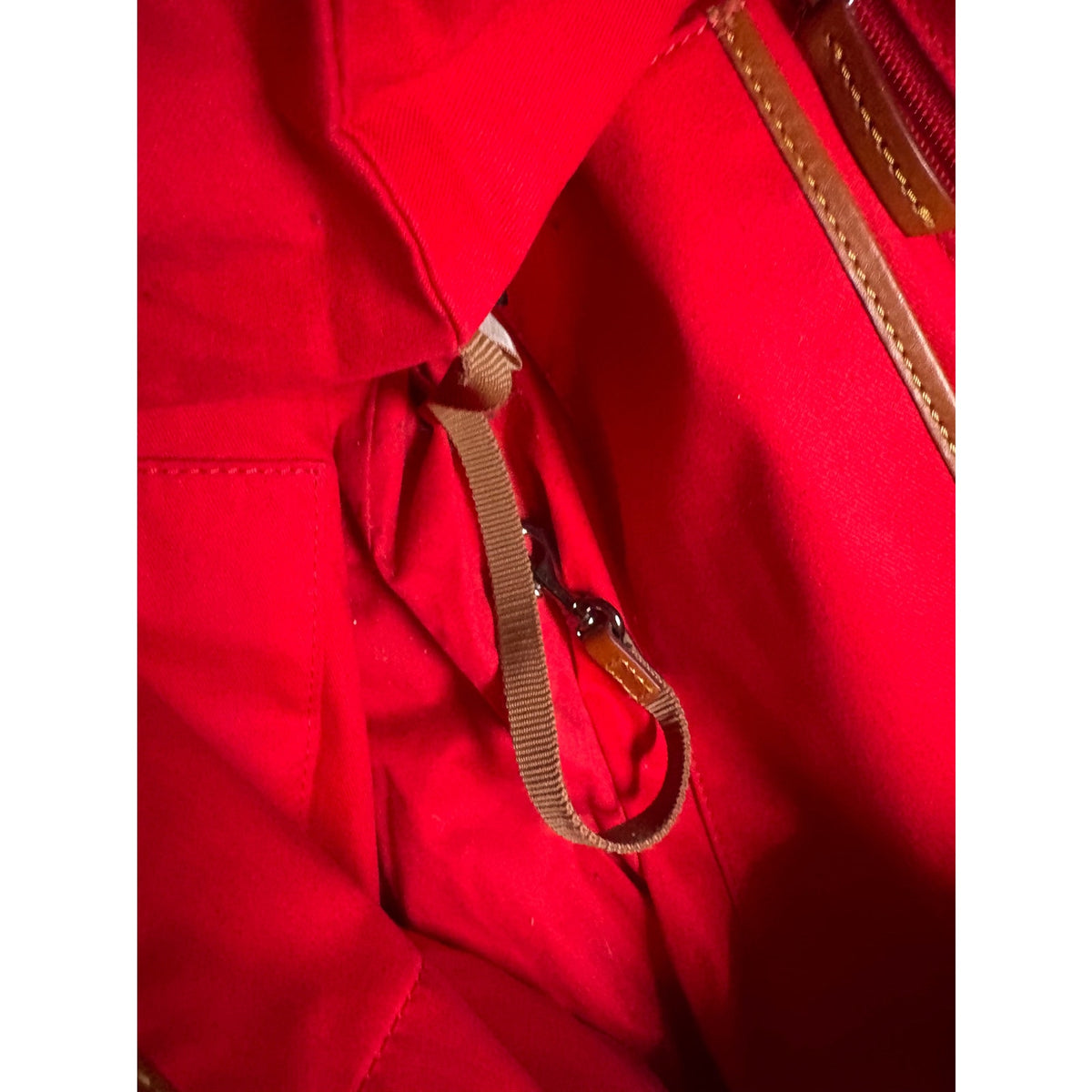 Dooney & Bourke Nylon Shoulder Bag with Leather Trim