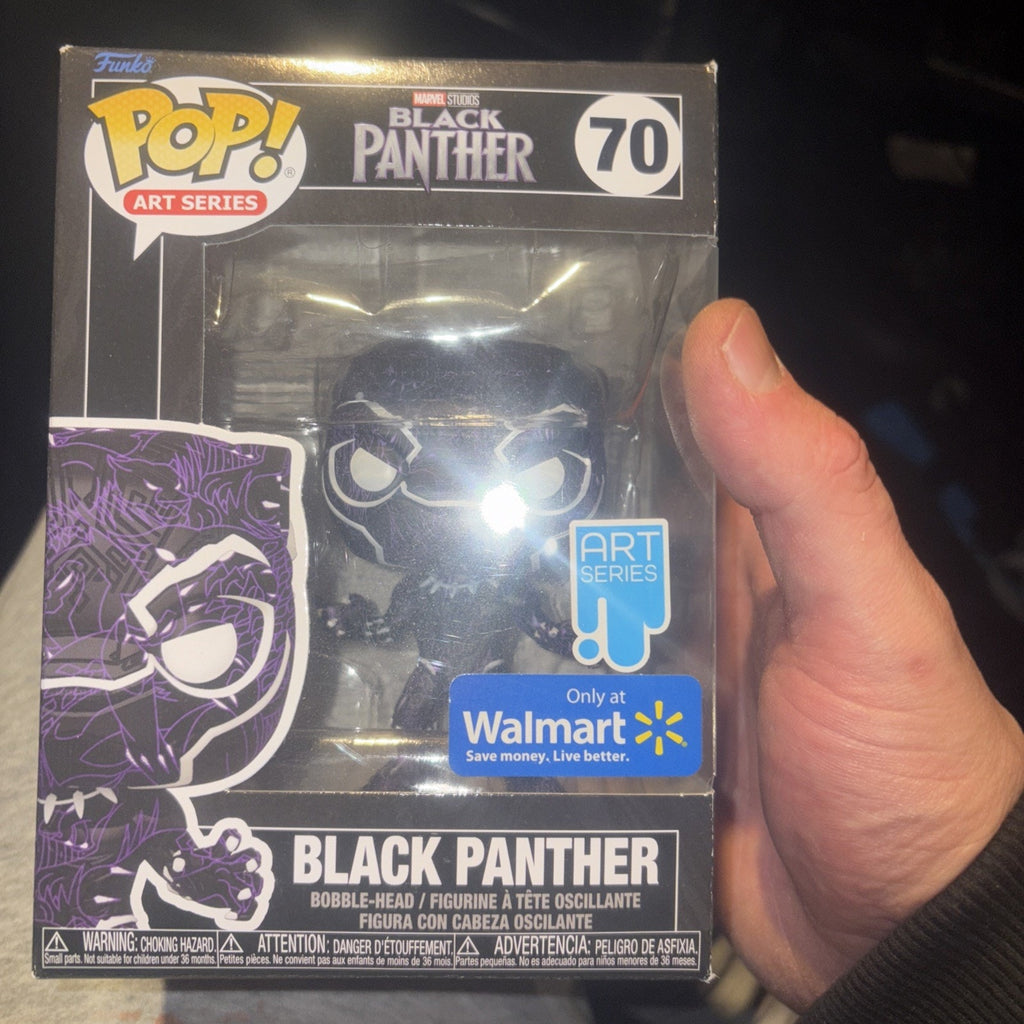 Funko Pop! Artist Series: Marvel - Black Panther - Walmart (Exclusive) #70