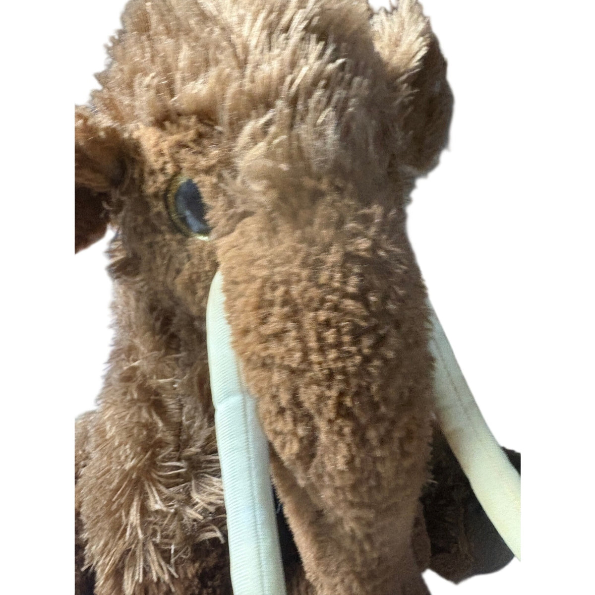 The Bear Factory Plush Stuffed Animal Mammoth Brown Cream Pre-Owned