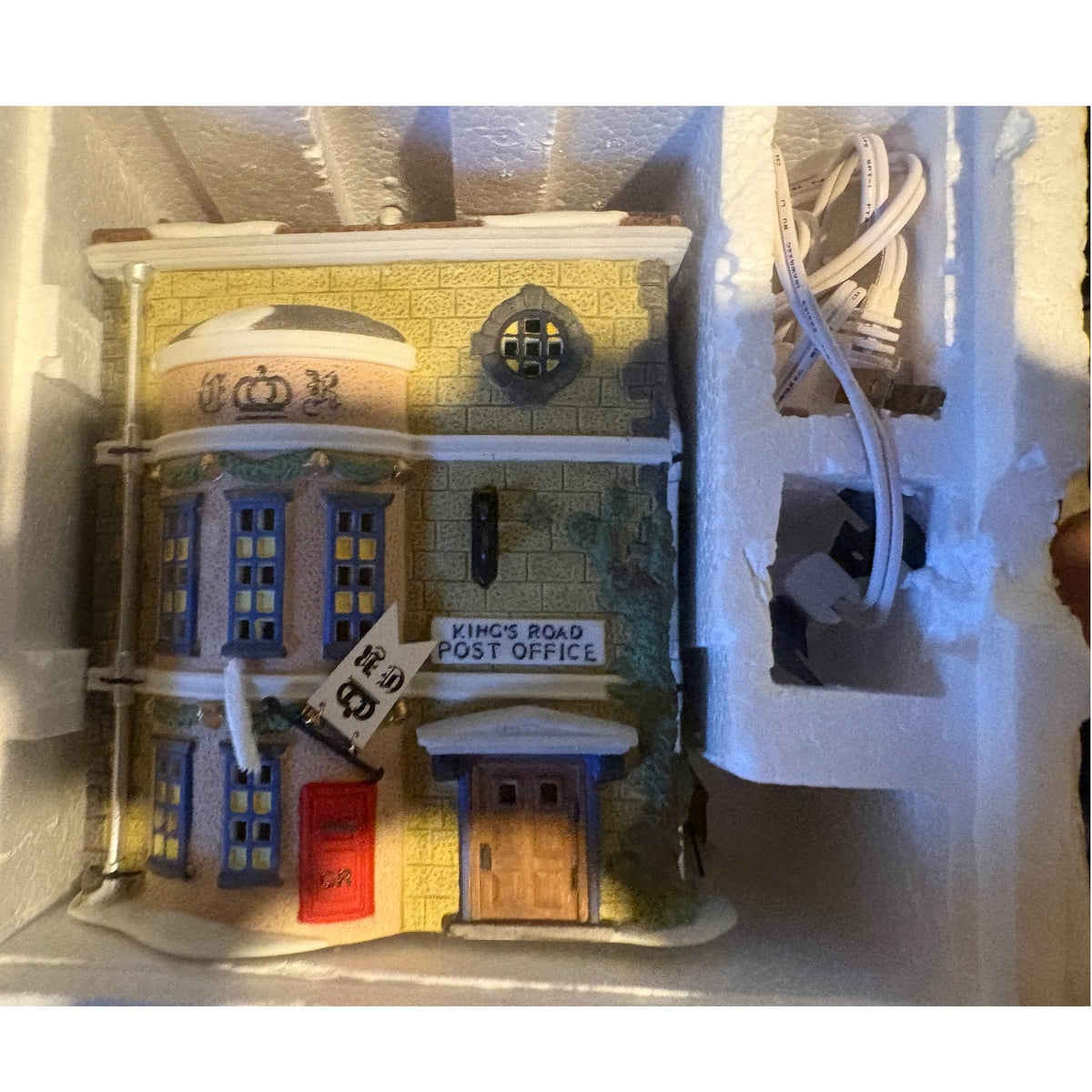 Department 56 King's Road Post Office Heritage Village Collection Decorative House
