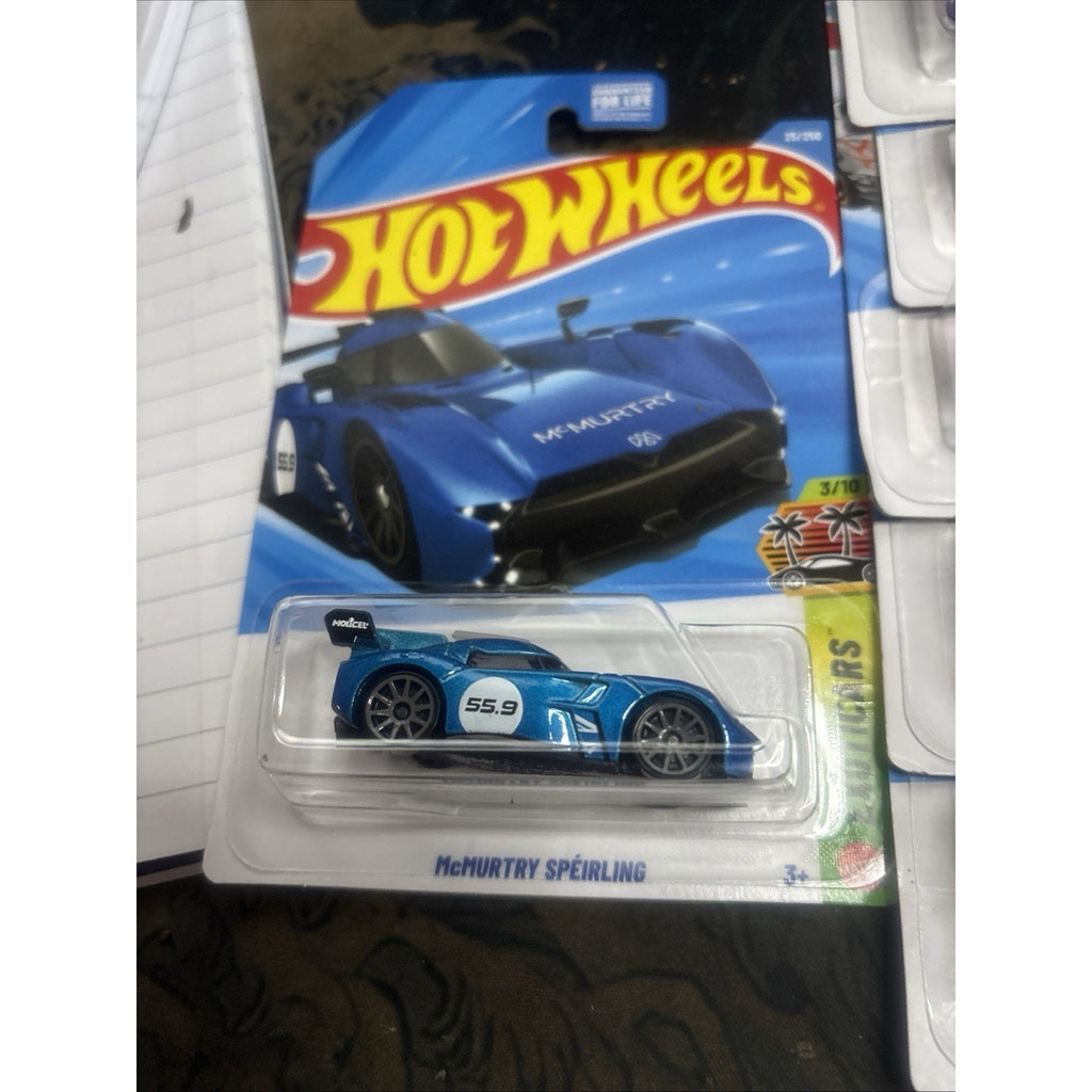 Hot Wheels McMurtry Speirling NEW International Case Blue
