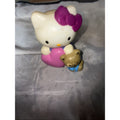 Hello Kitty Cake Topper 1976/2012 Heart And Bear Plastic Sanrio Bakery Crafts EX
