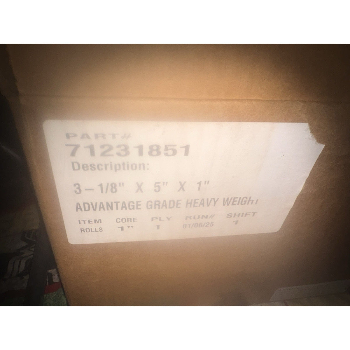 3 1/8 x 5 Thermal Receipt Paper Rolls Power Station 3-1/8x5 71231851 Box It 8