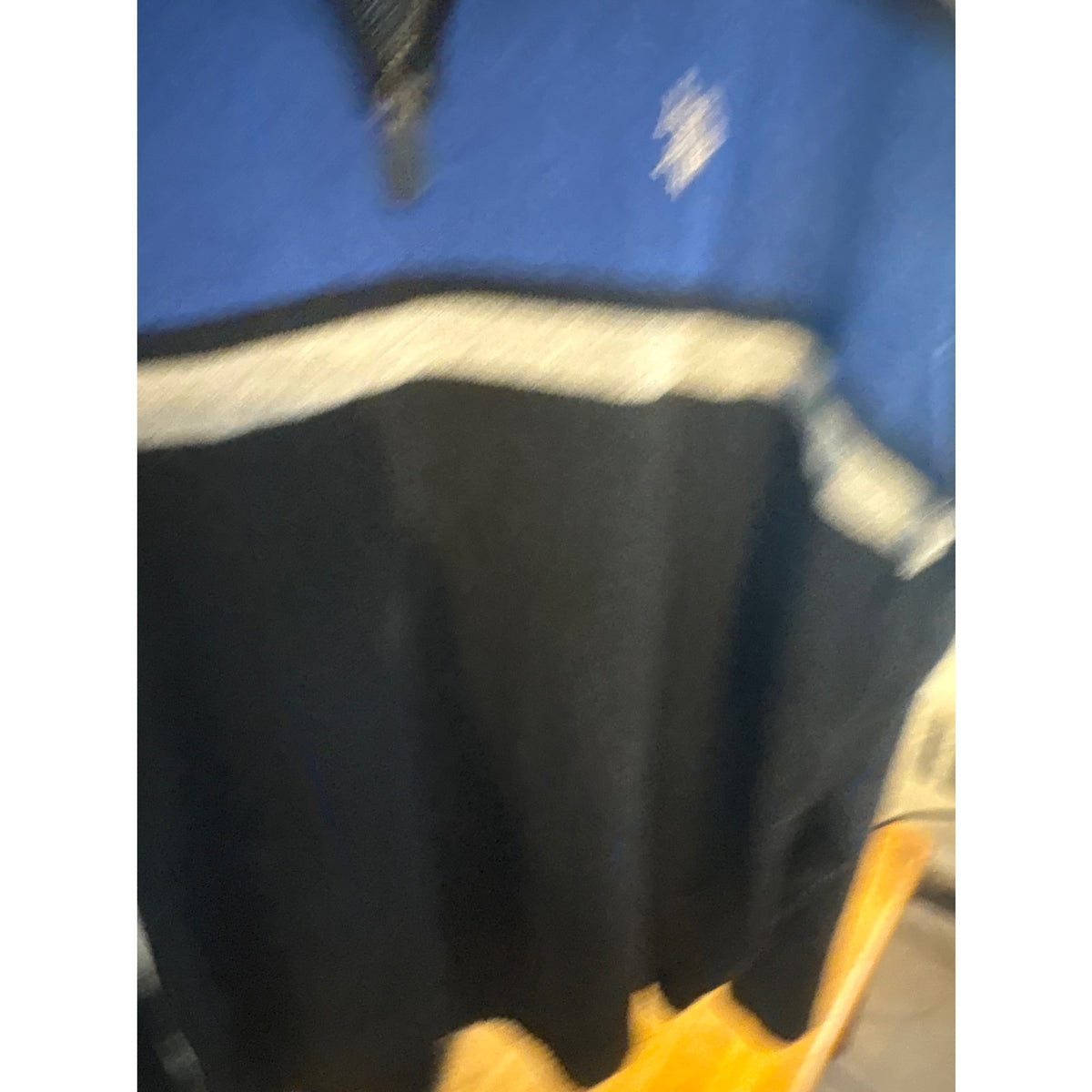 U.S. POLO ASSN. Men's Striped Quarter-Zip Sweater