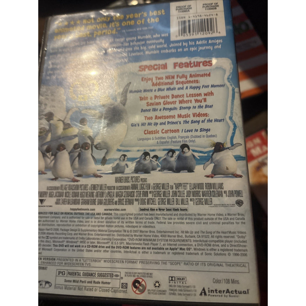 Happy Feet (DVD, 2006)