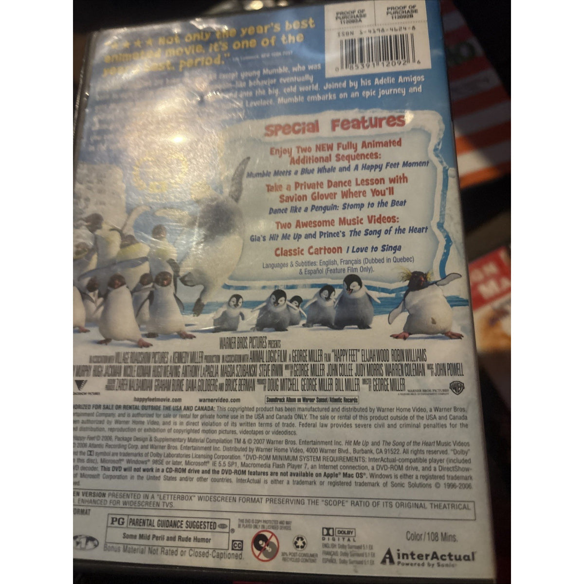 Happy Feet (DVD, 2006)