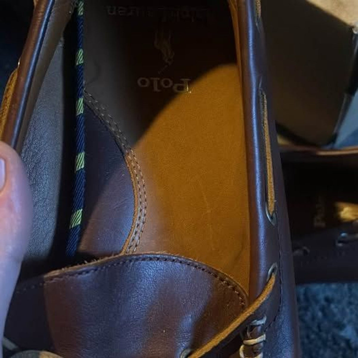 Ralph Lauren polo 10.5 size slip on