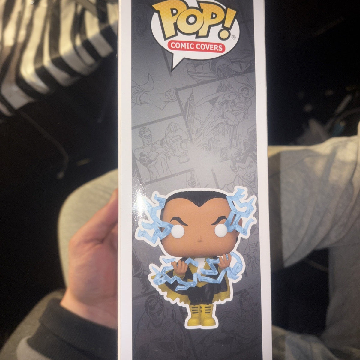 Funko Pop! Comic Book Cover with Case: DC Universe - Black Adam (Glows in the...