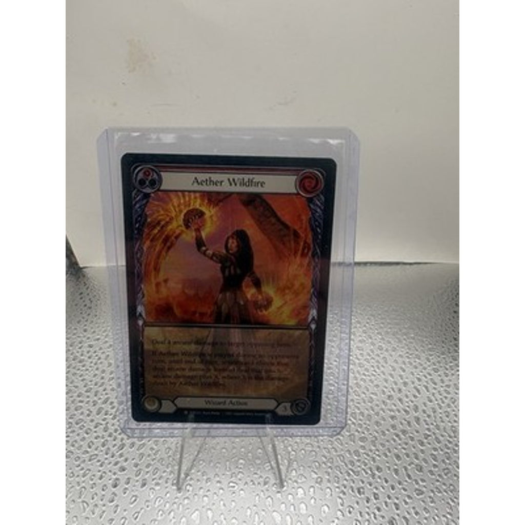 Aether Wildfire (Extended Art) flesh and blood tcg nm 1st edition Foil