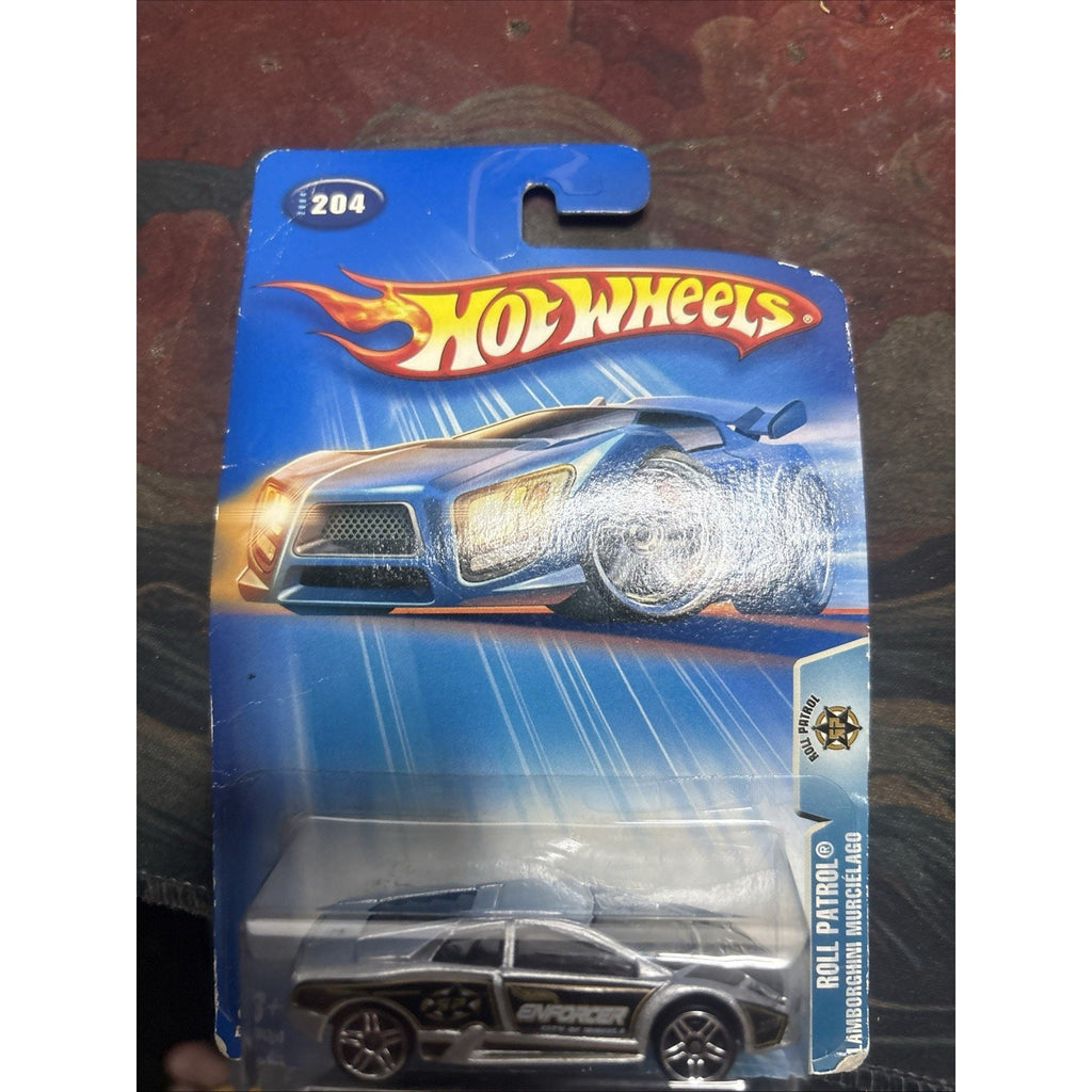 2004 Hot Wheels Lamborghini Murcielago #204 Gray