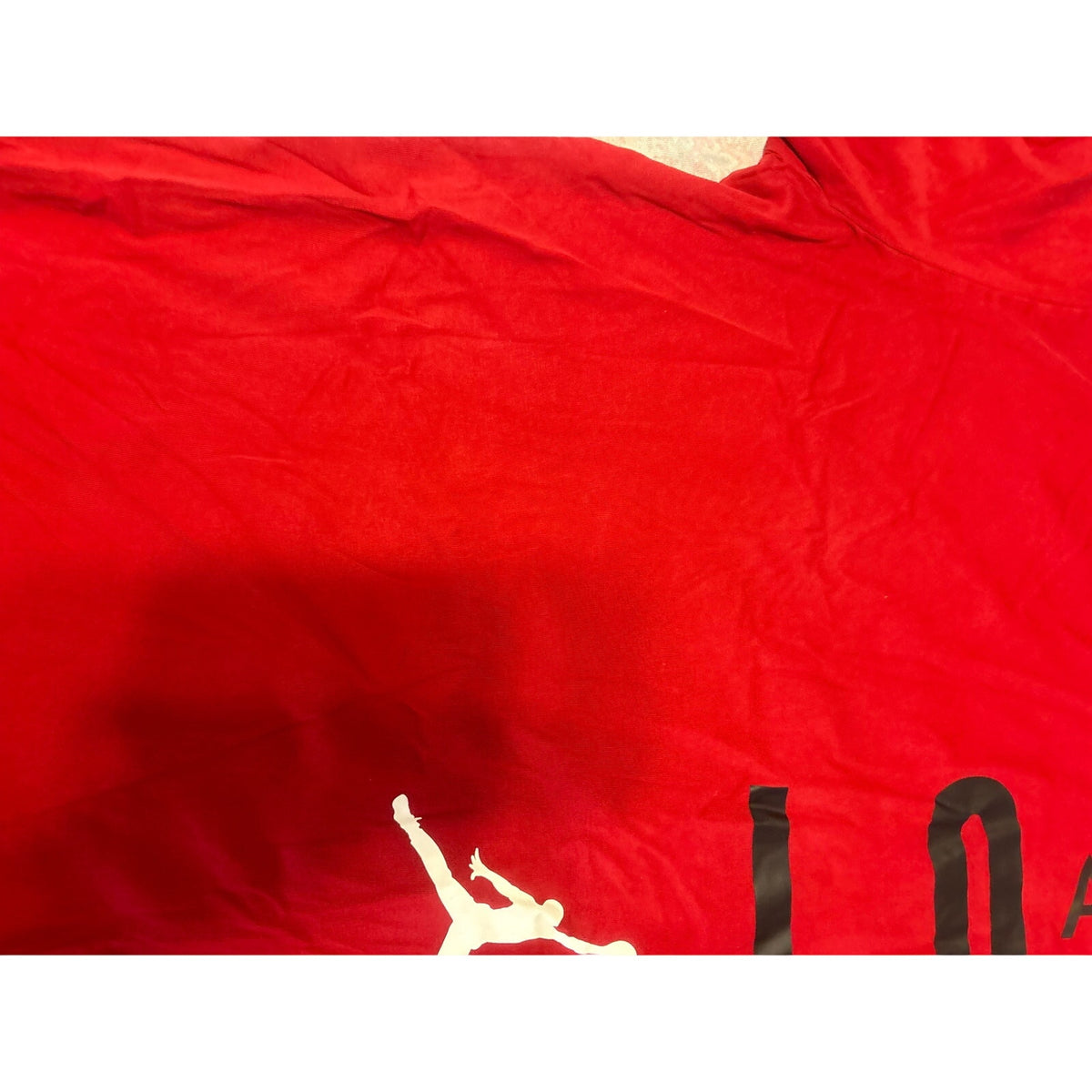 Jordan Jumpman Graphic Tee T-Shirt Men XL Red Black
