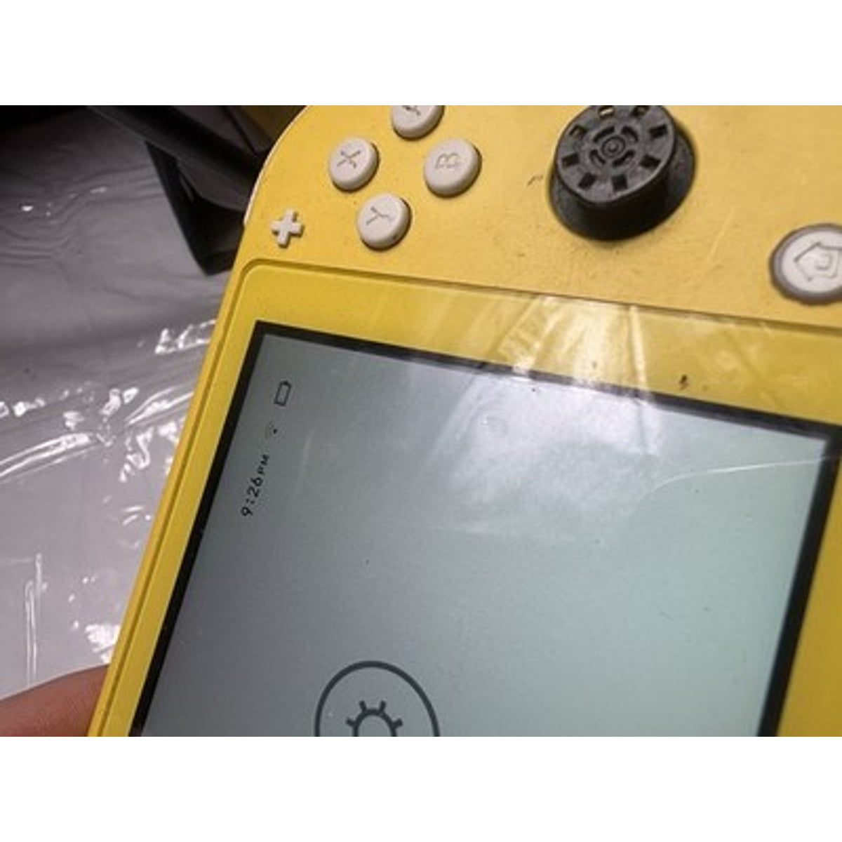 Nintendo Switch Lite Yellow Handheld Console 32Come With Charger And 32 Gb Card