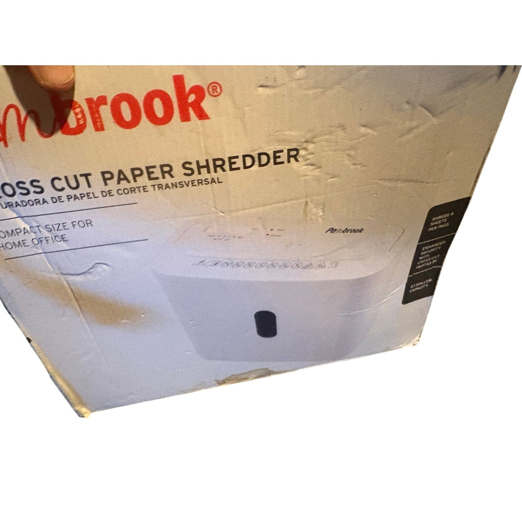 Penbrook Cross Cut Paper Shredder Office Equipment