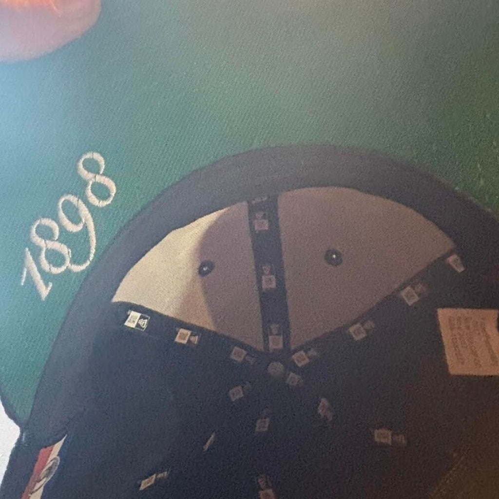 New-era Men's Black and Navy Hat