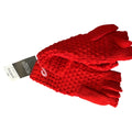 JCPenney Fingerless Gloves Knit Casual Winter Men's Women's Red Multicolor Accessories